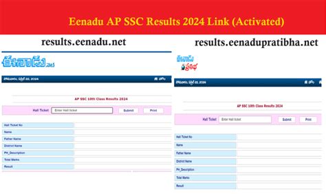 ap ssc eenadu results 2024|Manabadi AP SSC 10th Results 2024 Live: Enter roll number .